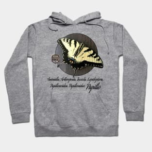 Yellow Swallowtail Taxonomy Hoodie